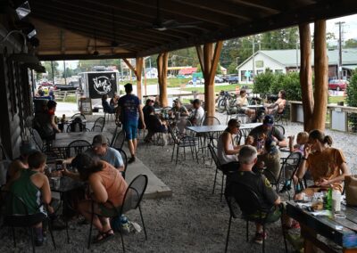 people on Tavern patio