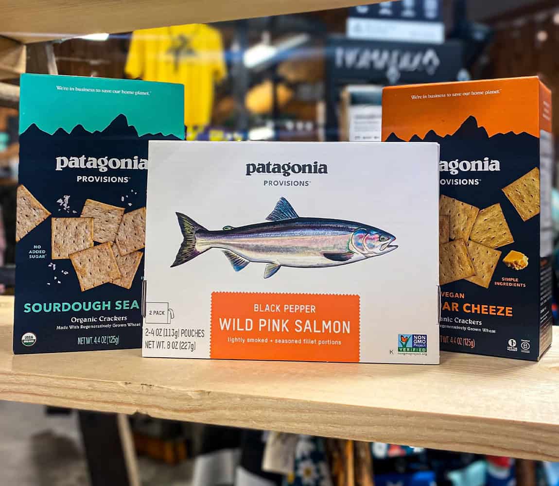 camping food and camping gear at the Hub Pisgah in Brevard